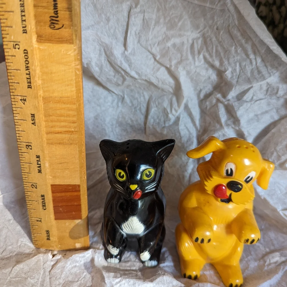 Last call.Vintage salt and pepper